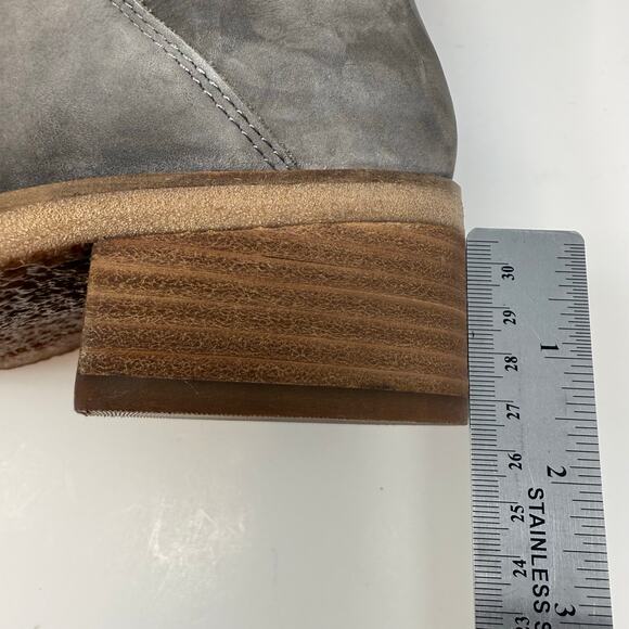 Lucky Brand Boots Women's 8.5M 39 Leather Textile Upper Knee High Dress Boot NWT - Picture 13 of 16